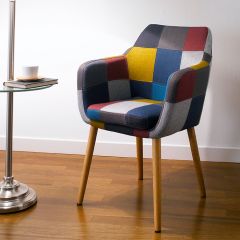  Nora-Multi-Color  Carver Chair