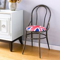  UK Round-Back  Metal Chair