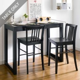DT990-4-Black-BT  Bar Table   (Table Only)  