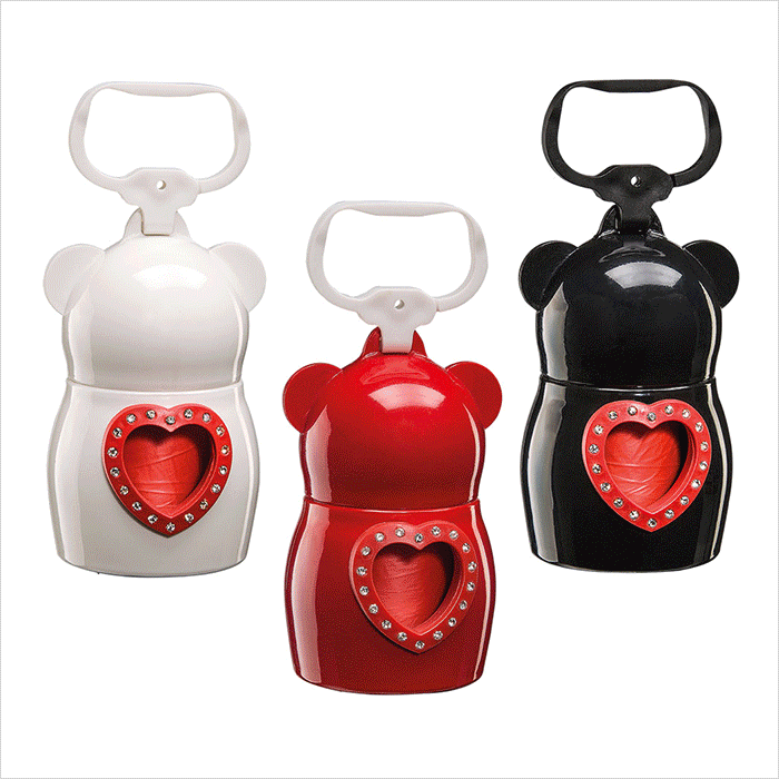  Dudu' Heart 3-Color   Hygienic Bags Holder  (3칼라 포함)